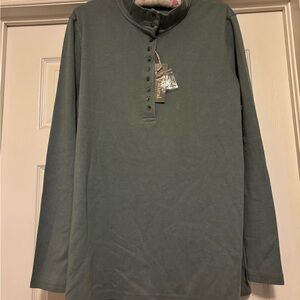 Natural Reflections Sage Green Long Sleeve Tee